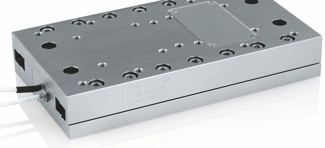Image 5. Miniature stages with piezomotors and direct position measurement (Image: PI)